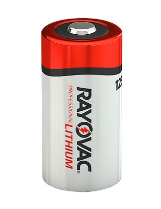 Picture of Rayovac Rl123a2 123A Lithium Silver/Red 3 Volts 1,500 Mah (2) Single Pack 