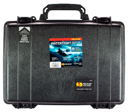 Picture of Pelican 1470 Protector Laptop Case Black 16" Interior 15.70" X 10.70" X 3.90" Polymer 