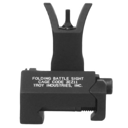 Picture of Troy Ind Ssigfbsfmbt00 Front Folding Battlesight M4 Black Hardcoat Anodized 