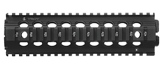 Picture of Troy Ind Sraimrfd9bt00 Drop In Accessory Rail Ar-15 Black Hardcoat Anodized Aluminum 