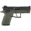 Picture of Cz P-07 9Mm Od Green Frame Black Slide Night Sight 10Rd