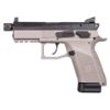 Picture of Cz P-07 9Mm Urban Grey Frame With Black Slide Suppressor Ready And Ns