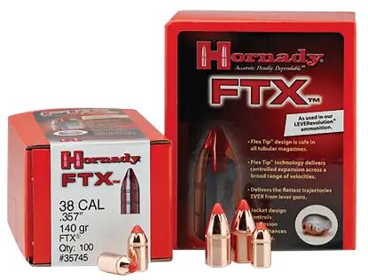 Picture of Hornady 30396 Ftx 30 Cal .308 160 Gr Flex Tip Expanding 100 Per Box/ 15 Case 