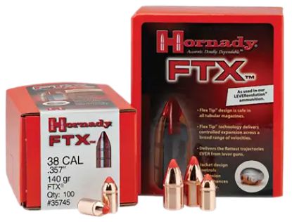 Picture of Hornady 44105 Ftx 44 Cal .430 225 Gr Flex Tip Expanding 100 Per Box/ 15 Case 