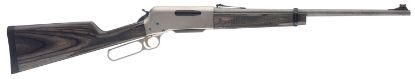 Picture of Browning 034015129 Blr Lightweight 81 Takedown 300 Win Mag 3+1 24" Matte Stainless/ 24" Button-Rifled Barrel, Matte Nickel Aluminum Receiver, Satin Gray/ Laminate Stock, Right Hand 