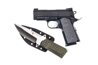 Picture of De 1911 45Acp 3" Bk W/Knife