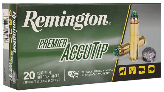 Picture of Remington Ammunition 27943 Premier Accutip 450 Bushmaster 260 Gr Accutip 20 Per Box/ 10 Case 