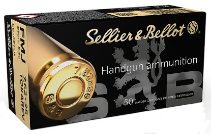 Picture of Sellier & Bellot Sb762tok Handgun 7.62X25mm Tokarev 85 Gr Full Metal Jacket 50 Per Box/ 30 Case 