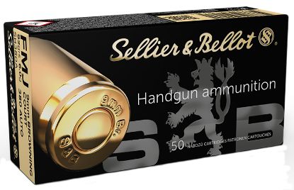 Picture of Sellier & Bellot Sb380a Handgun 380 Acp 92 Gr Full Metal Jacket 50 Per Box/ 20 Case 