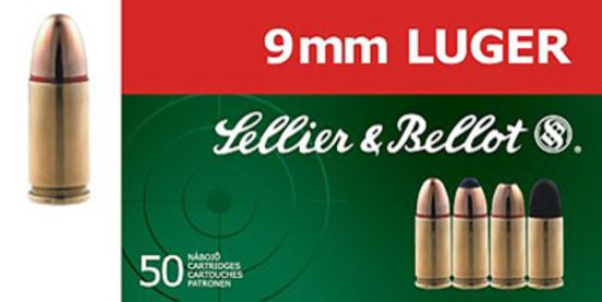 Picture of Sellier & Bellot Sb9c Handgun 9Mm Luger 115 Gr Jacket Hollow Point 50 Per Box/ 20 Case 