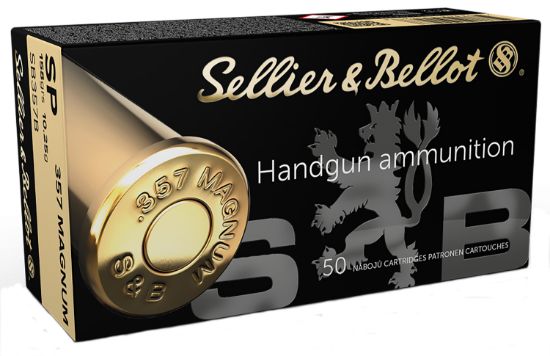 Picture of Sellier & Bellot Sb357b Handgun 357 Mag 158 Gr Soft Point 50 Per Box/ 20 Case 