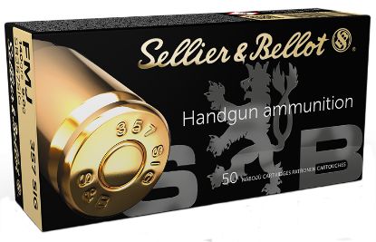 Picture of Sellier & Bellot Sb357sig Handgun 357 Sig 140 Gr Full Metal Jacket 50 Per Box/ 20 Case 