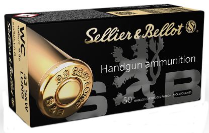 Picture of Sellier & Bellot Sb32swlb Handgun 32 S&W Long 100 Gr Wadcutter 50 Per Box/ 20 Case 