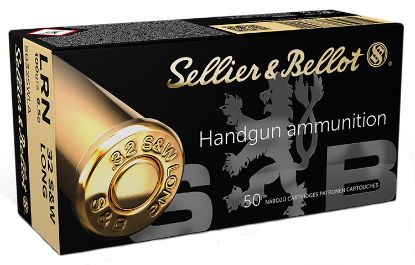 Picture of Sellier & Bellot Sb32swla Handgun 32 S&W Long 100 Gr Lead Round Nose 50 Per Box/ 30 Case 