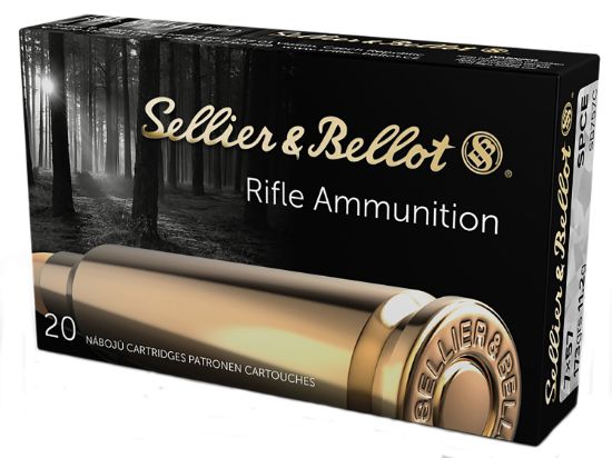 Picture of Sellier & Bellot Sb757c Rifle 7X57mm Mauser 173 Gr Soft Point Cut Through Edge 20 Per Box/ 20 Case 