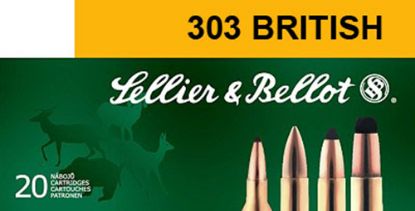 Picture of Sellier & Bellot Sb303a Rifle 303 British 180 Gr Full Metal Jacket 20 Per Box/ 20 Case 