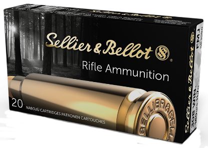 Picture of Sellier & Bellot Sb308b Rifle 308 Win 180 Gr Full Metal Jacket 20 Per Box/ 25 Case 