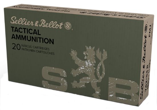 Picture of Sellier & Bellot Sb76254ra Rifle 7.62X54mmr 180 Gr Full Metal Jacket 20 Per Box/ 20 Case 