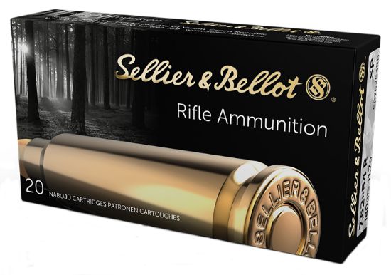 Picture of Sellier & Bellot Sb76254rb Rifle 7.62X54mmr 180 Gr Soft Point 20 Per Box/ 20 Case 