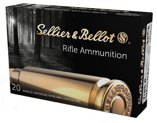 Picture of Sellier & Bellot Sb765ra Rifle 7X65mmr 173 Gr Soft Point Cut Through Edge 20 Per Box/ 20 Case 