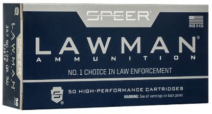 Picture of Speer 53919 Lawman 357 Sig 125 Gr Total Metal Jacket Flat Nose 50 Per Box/ 20 Case 