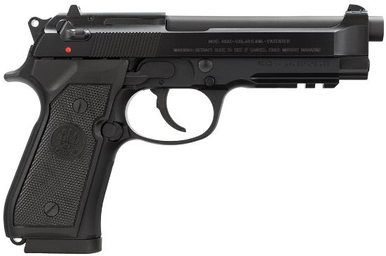 Picture of Beretta Usa J9a4f10 96A1 40 S&W 4.90" Barrel 12+1, Black Bruniton Alloy Frame, Serrated Steel Slide & Polymer Grip 