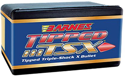 Picture of Barnes Bullets 30434 Tipped Tsx 338 Lapua Mag .338 265 Gr Lrx Boat Tail 50 Per Box 