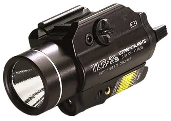 Picture of Streamlight 69230 Tlr-2S Gun Light Black Anodized 300 Lumens White Led/Red Laser 