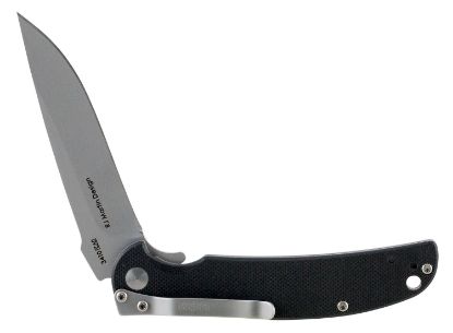 Picture of Kershaw 3410 Chill 3.10" Folding Drop Point Plain Bead Blasted 8Cr13mov Ss Blade Black G10 Handle Includes Pocket Clip 