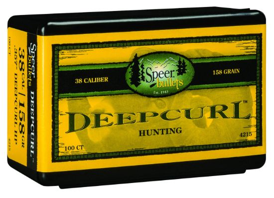 Picture of Speer 4215 Deepcurl 38 Cal .357 158 Gr Hollow Point 100 Per Box/ 5 Case 