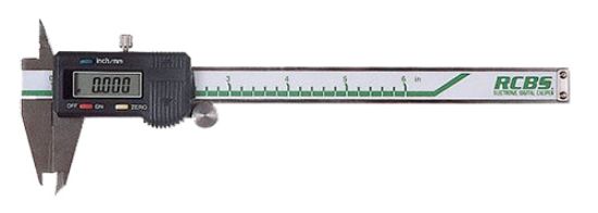 Picture of Rcbs 87323 Electronic Digital Caliper 0-6" Multi-Caliber Stainless Steel 