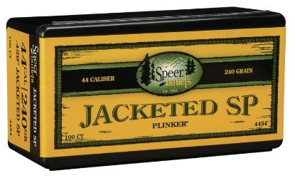 Picture of Speer 4454 Handgun 44 Cal .429 240 Gr Jacketed Soft Point 100 Per Box/ 5 Case 