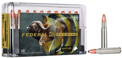 Picture of Federal P416sa Premium Safari Cape-Shok 416 Rigby 400 Gr Swift A Frame 20 Per Box/ 10 Case 