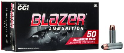 Picture of Cci 3514 Blazer Handgun 38 Special +P 125 Gr Jacket Hollow Point 50 Per Box/ 20 Case 