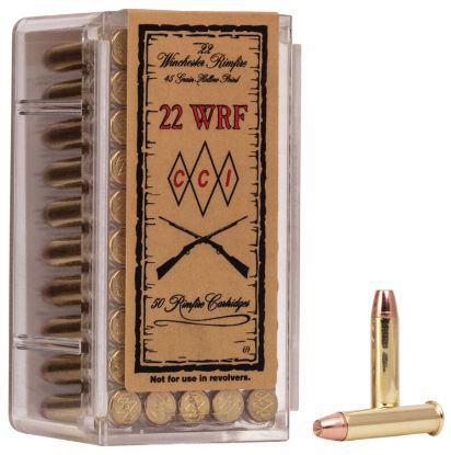 Picture of Cci 0069 Specialty Wrf Rimfire 22 Wrf 45 Gr Jacket Hollow Point 50 Per Box/ 40 Case 