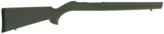 Picture of Hogue 22210 Overmolded Rifle Stock Aluminum Pillar Bedded Od Green Synthetic For Ruger 10/22 With .920 Barrel Diameter 