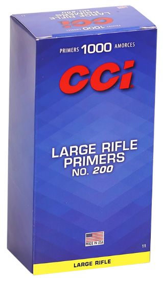 Picture of Cci 0011 Standard Rifle No. 200 Large Rifle Multi Caliber/ 1000 Per Box 