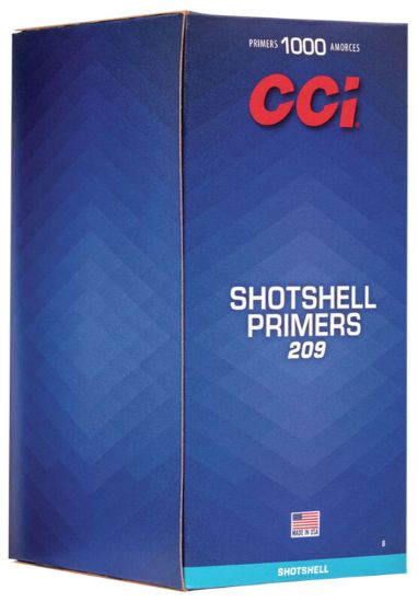 Picture of Cci 8 Shotshell Primers 209 Shotgun/ 1000 Per Box 