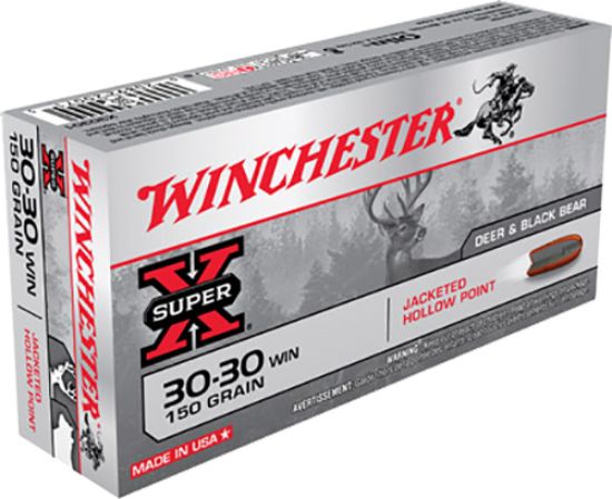 Picture of Winchester Ammo X30301 Super X 30-30 Win 150 Gr Jacket Hollow Point 20 Per Box/ 10 Case 