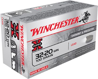 Picture of Winchester Ammo X32201 Super X 32-20 Win 100 Gr Lead 50 Per Box/ 10 Case 