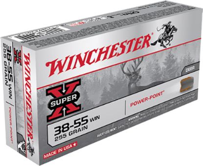 Picture of Winchester Ammo X3855 Super X 38-55 Win 255 Gr Power Point 20 Per Box/ 10 Case 