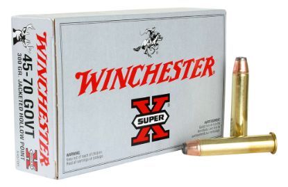 Picture of Winchester Ammo X4570h Super X 45-70 Gov 300 Gr Jacket Hollow Point 20 Per Box/ 10 Case 