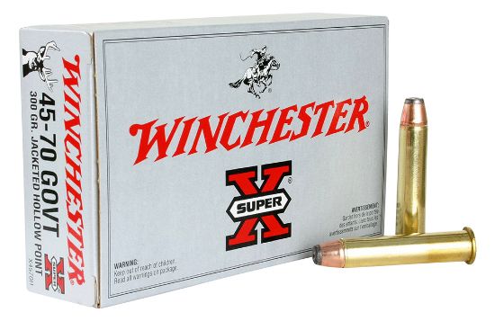 Picture of Winchester Ammo X4570h Super X 45-70 Gov 300 Gr Jacket Hollow Point 20 Per Box/ 10 Case 