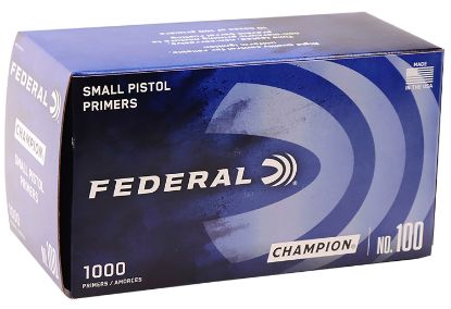 Picture of Federal 100 Champion Small Pistol Small Pistol Multi Caliber Handgun 1000 Per Box 
