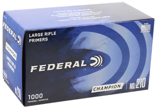 Picture of Federal 210 Champion Large Rifle Large Rifle Multi Caliber 1000 Per Box 