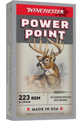 Picture of Winchester Ammo X223r2 Power-Point 223 Rem 64 Gr Power Point 20 Per Box/ 10 Case 