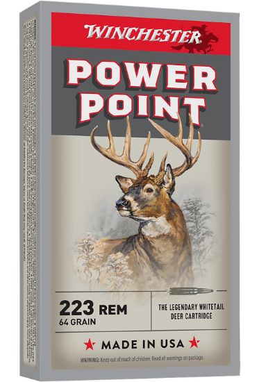 Picture of Winchester Ammo X223r2 Power-Point 223 Rem 64 Gr Power Point 20 Per Box/ 10 Case 