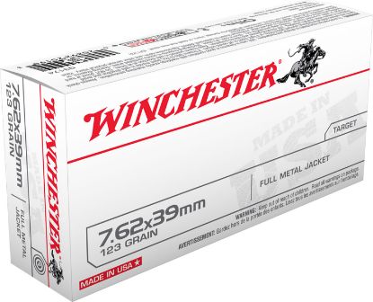 Picture of Winchester Ammo Q3174 Usa 7.62X39mm 123 Gr Full Metal Jacket 20 Per Box/ 10 Case 