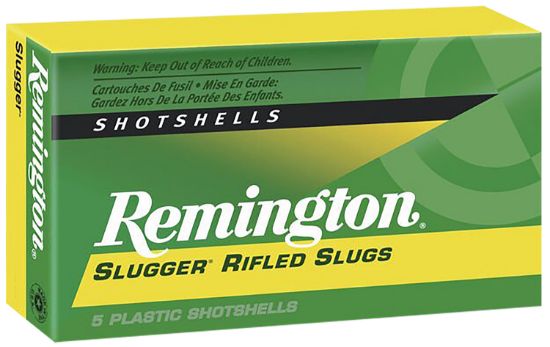 Picture of Remington Ammunition 20302 Slugger 12 Gauge 2.75" 1 Oz Rifled Slug Shot 5 Per Box/ 50 Cs 