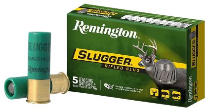 Picture of Remington Ammunition 20300 Slugger 12 Gauge 2.75" 1 Oz Rifled Slug Shot 5 Per Box/ 50 Cs 